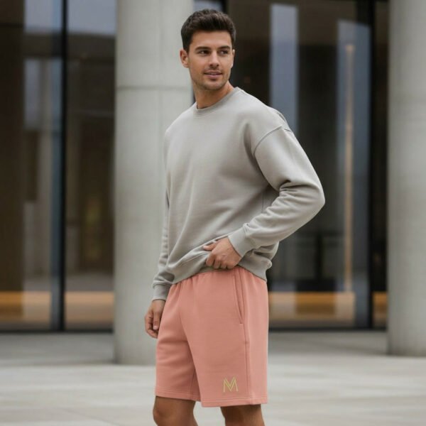 Men Premium Soft Shorts Salmon