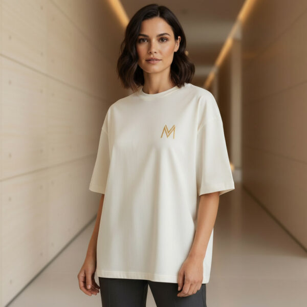 Women Premium Oversize T-Shirt Off-White